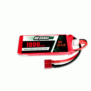 HD POWER 1800mAh 3C 3S 11.1V zsírakkumulátor