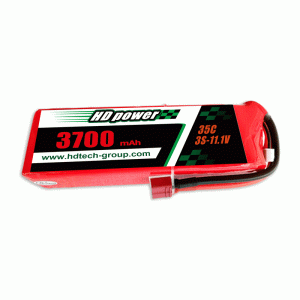 HD POWER 3700mAh 35C 3S 11.1V lipo akkumulátor