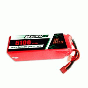 HDPOWER 51000mAh 35C 6S 22.2V zsírakkumulátor